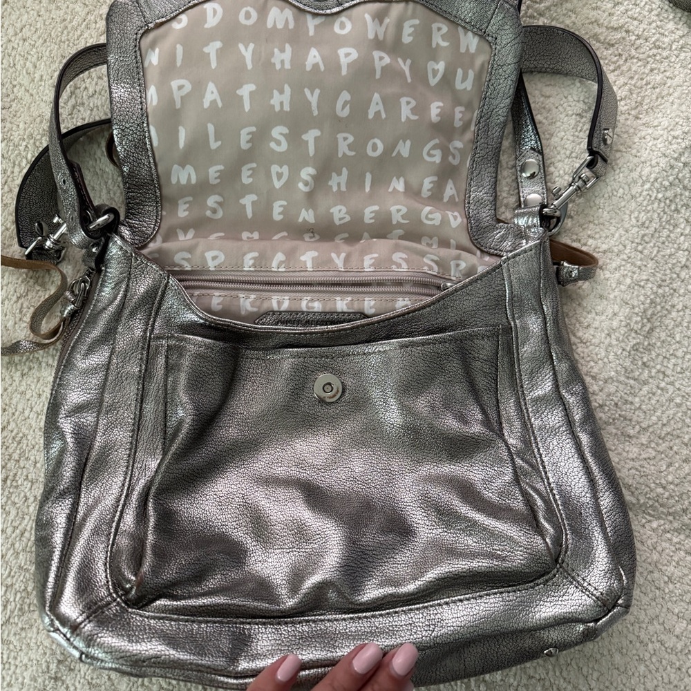 Aimee Kestenberg 5th Avenue Convertible Shoulder Bag-color: Pewter - Picture 7 of 13